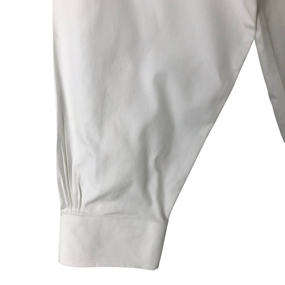 Brooks Brothers Est.1818 NORMATEC Long Sleeve Cotton Shirt, Men's Size L Supima Cotton white type Vintage Second Hand