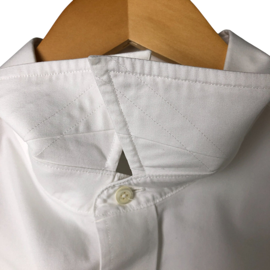 Brooks Brothers Est.1818 NORMATEC Long Sleeve Cotton Shirt, Men's Size L Supima Cotton white type Vintage Second Hand