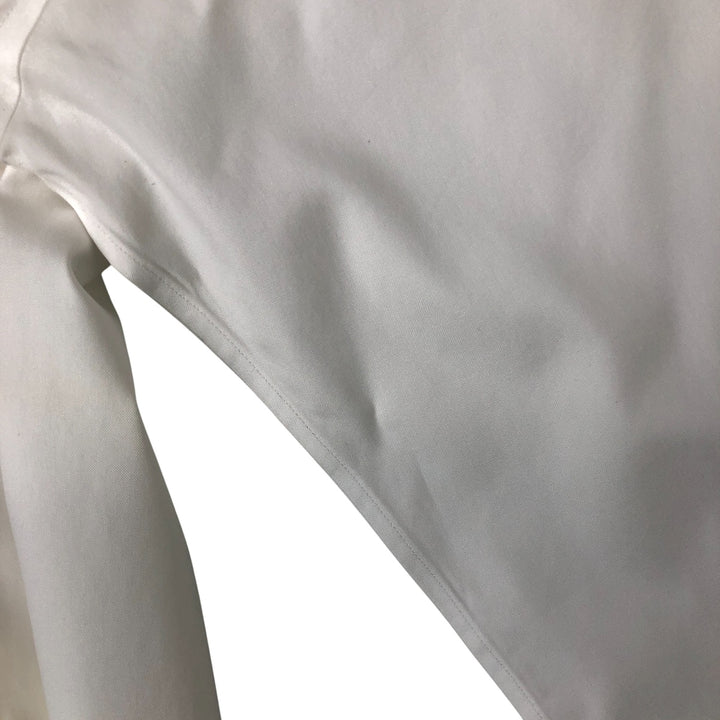 Brooks Brothers Est.1818 NORMATEC Long Sleeve Cotton Shirt, Men's Size L Supima Cotton white type Vintage Second Hand
