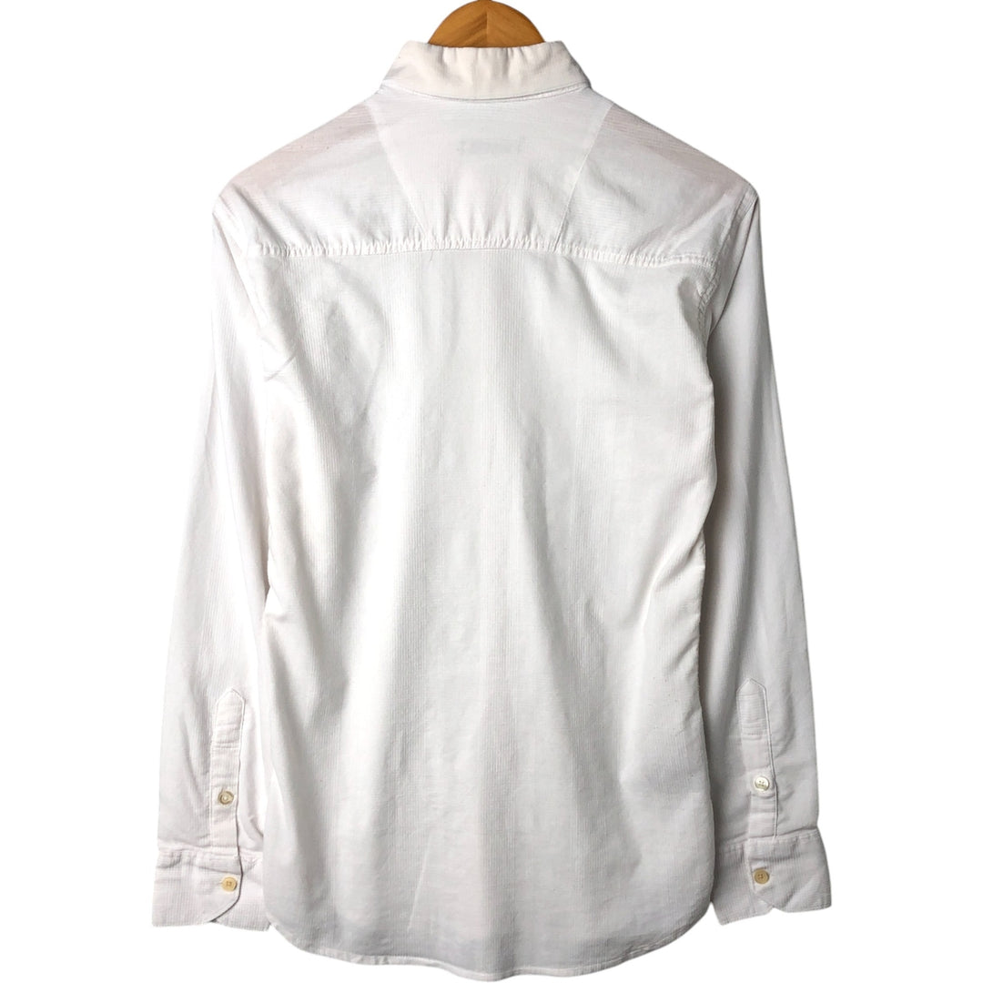 Burberry's BURBERRY LONDON Men's M size unclear white type Vintage Second Hand