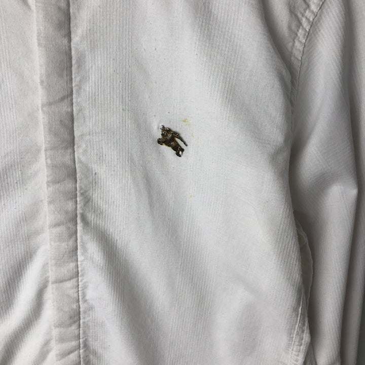 Burberry's BURBERRY LONDON Men's M size unclear white type Vintage Second Hand