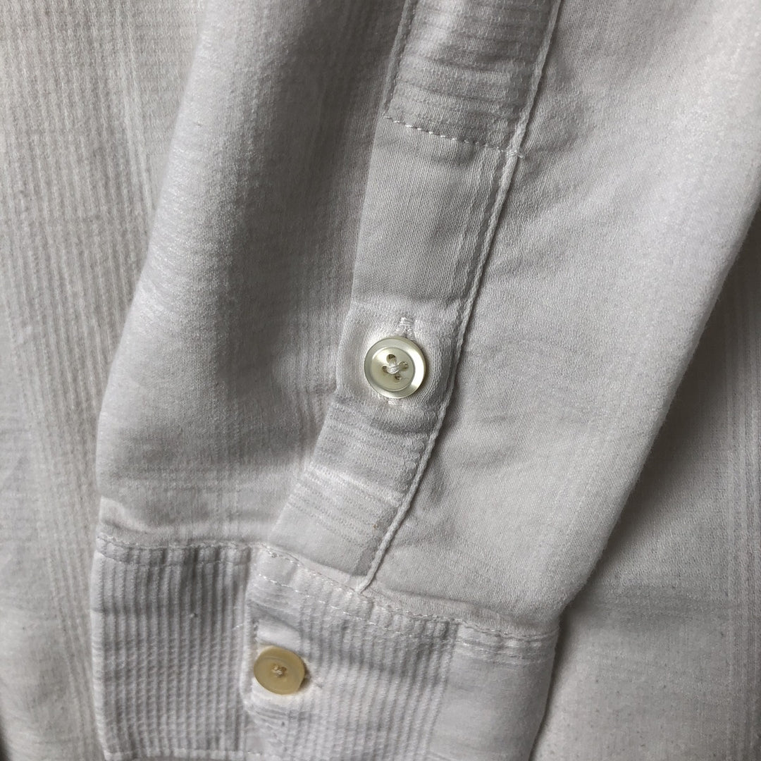 Burberry's BURBERRY LONDON Men's M size unclear white type Vintage Second Hand