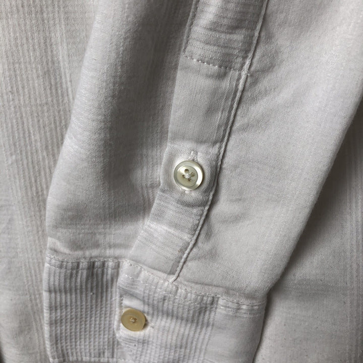 Burberry's BURBERRY LONDON Men's M size unclear white type Vintage Second Hand