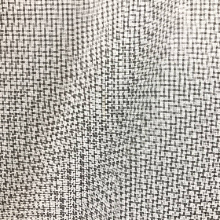 SHAH SAFARI Gingham Check Short Sleeve Open Collar Poly x Rayon Shirt Box Shirt Men's XL Size Rayon gray type Vintage Second Hand