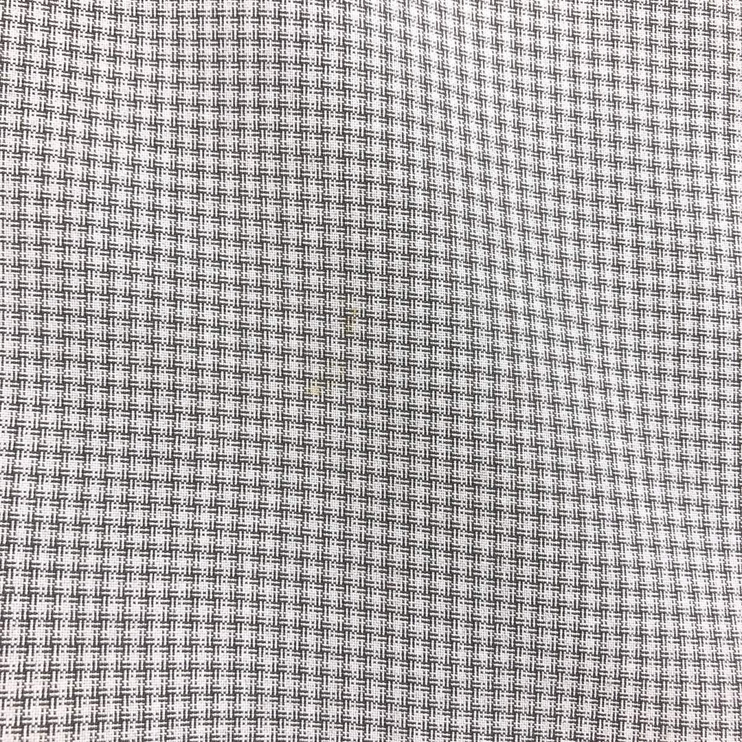 SHAH SAFARI Gingham Check Short Sleeve Open Collar Poly x Rayon Shirt Box Shirt Men's XL Size Rayon gray type Vintage Second Hand