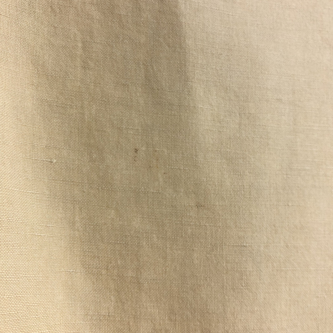 Ralph Lauren POLO by Ralph Lauren short sleeve linen shirt, men's XL size linen Beige type Vintage Second Hand