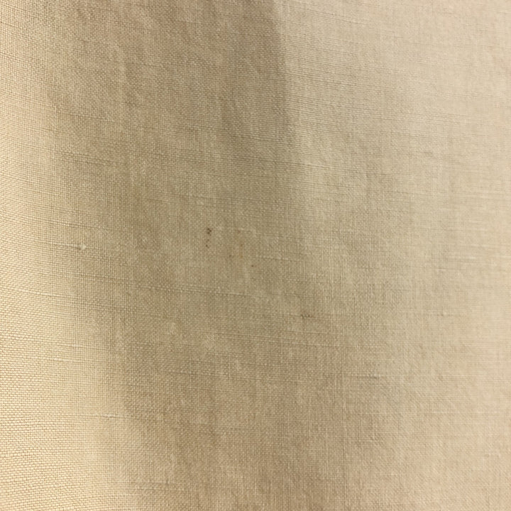 Ralph Lauren POLO by Ralph Lauren short sleeve linen shirt, men's XL size linen Beige type Vintage Second Hand
