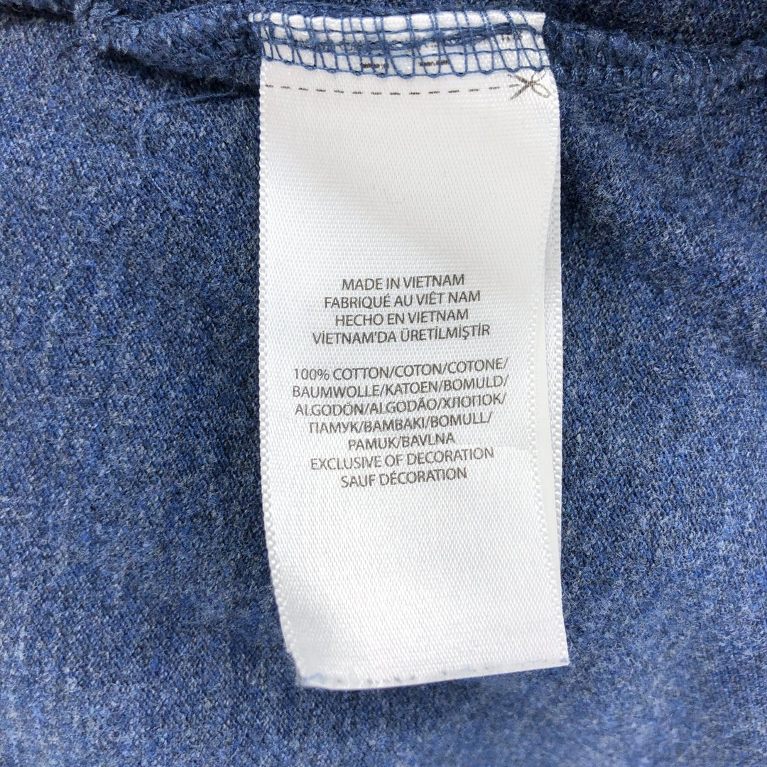 Ralph Lauren POLO RALPH LAUREN CLASSIC FIT short sleeve polo shirt, men's size M cotton navy blue type Vintage Second Hand
