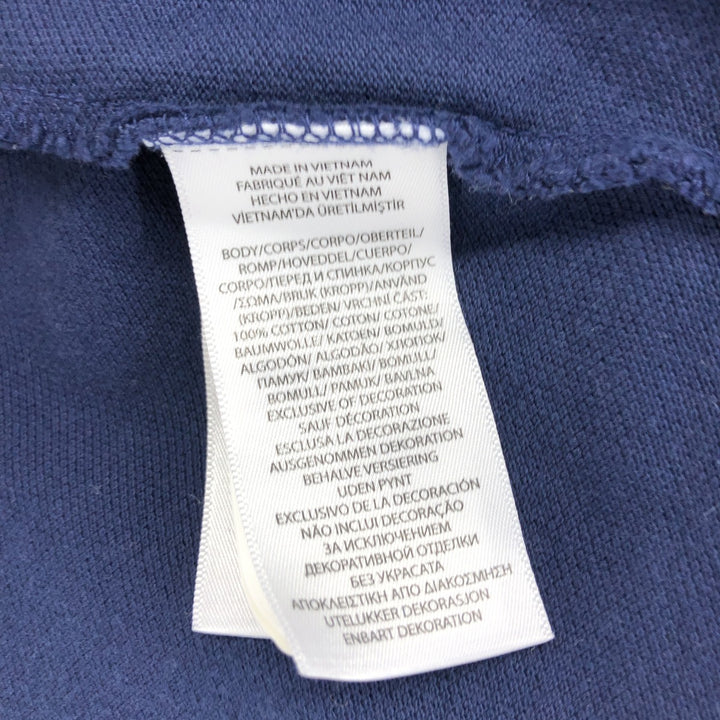 Ralph Lauren POLO RALPH LAUREN CLASSIC FIT short sleeve polo shirt men's XL equivalent cotton navy blue type Vintage Second Hand