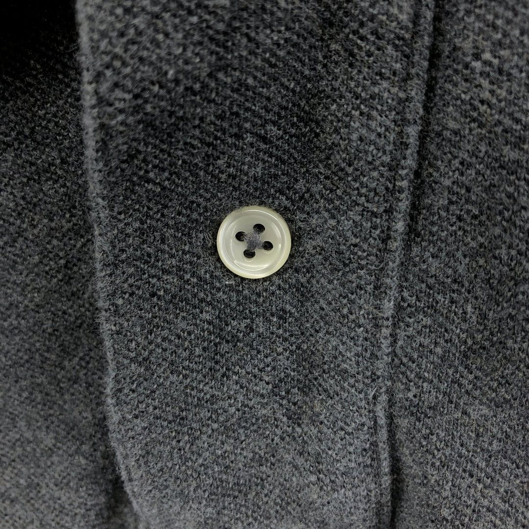 Ralph Lauren POLO by Ralph Lauren short sleeve polo shirt, men's XL size cotton gray type Vintage Second Hand