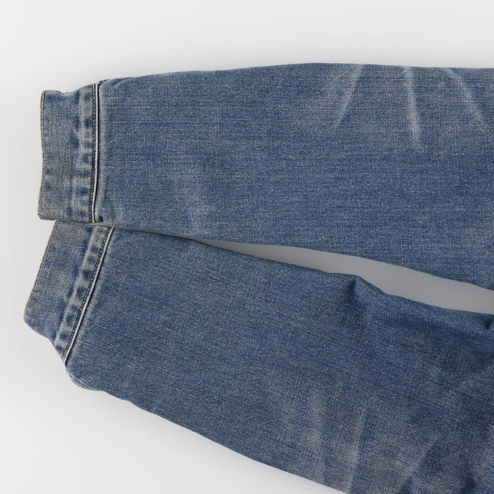 2000'S Levi's 71500-0487 Euro Model Denim Boa Jacket, Men's Size L cotton blue type Vintage Second Hand