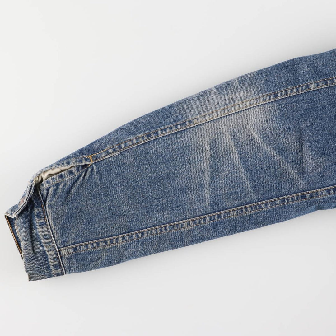 2000'S Levi's 71500-0487 Euro Model Denim Boa Jacket, Men's Size L cotton blue type Vintage Second Hand