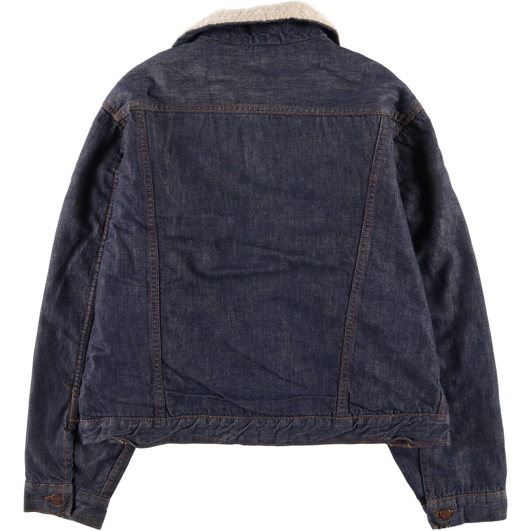 Vintage 1970'S Sears ROEBUCKS denim jacket, men's size XL unclear blue type Vintage Second Hand