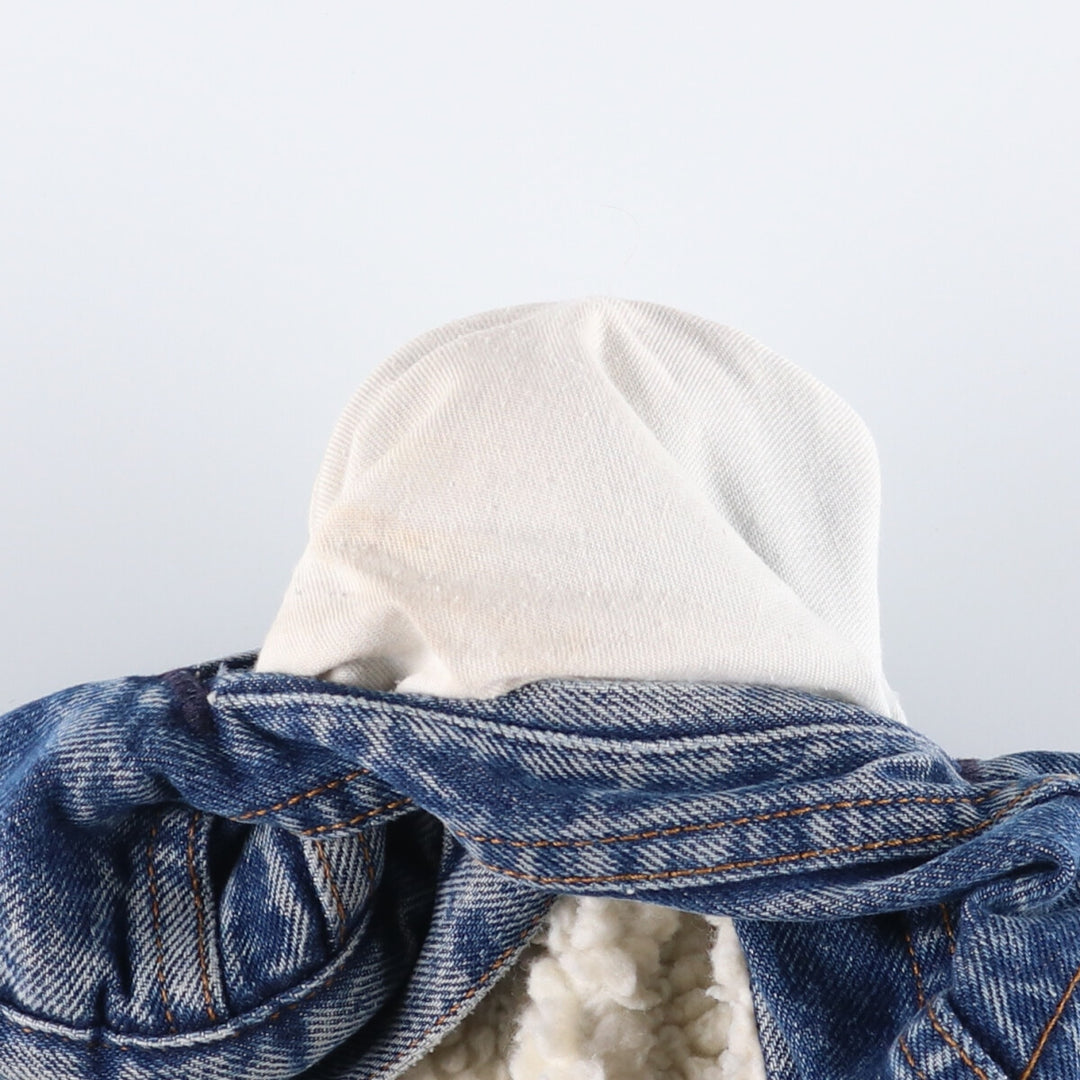 90'S Vintage Levi's Denim Jacket, Made in USA, Men's Size L unclear blue type Vintage Second Hand