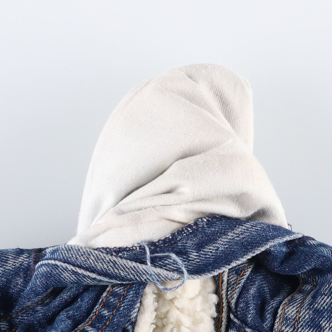 90'S Vintage Levi's Denim Jacket, Made in USA, Men's Size L unclear blue type Vintage Second Hand