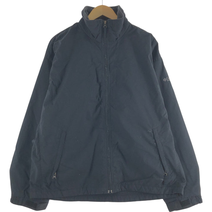 00'S Columbia Padded Mountain Jacket, Shell Jacket, Puffer Jacket, Men's L size Nylon black type Vintage Second Hand