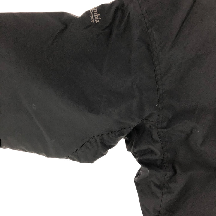 00'S Columbia Padded Mountain Jacket, Shell Jacket, Puffer Jacket, Men's L size Nylon black type Vintage Second Hand