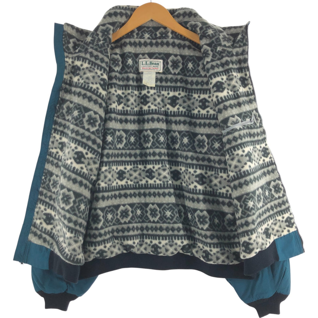 Vintage LLBean Warm-up Jacket (Men's XL) from the 1980'S to 1990s. unclear green type Vintage Second Hand