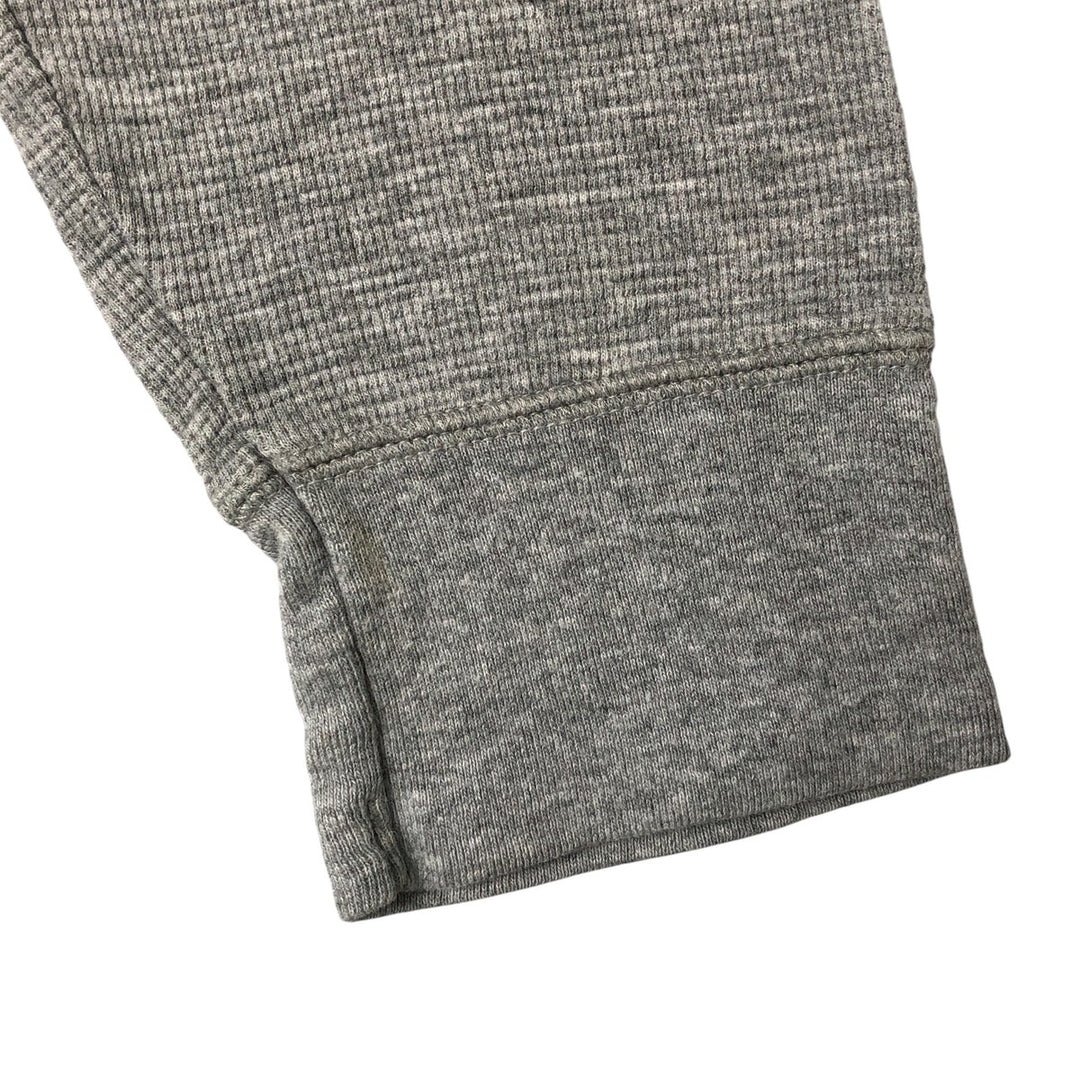 Ralph Lauren POLO RALPH LAUREN Thermal Ron T Waffle Men's L size cotton gray type Vintage Second Hand