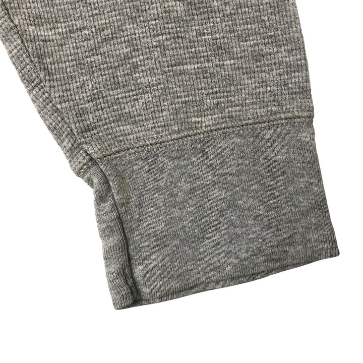 Ralph Lauren POLO RALPH LAUREN Thermal Ron T Waffle Men's L size cotton gray type Vintage Second Hand