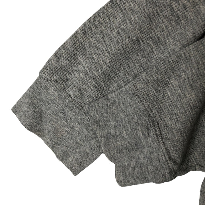 Ralph Lauren POLO RALPH LAUREN Thermal Ron T Waffle Men's L size cotton gray type Vintage Second Hand