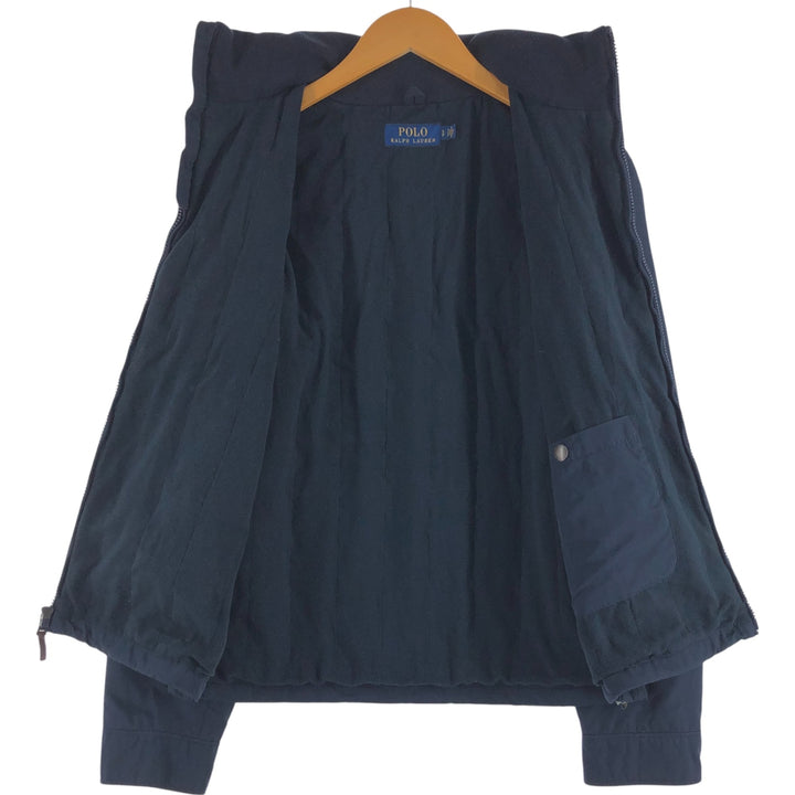 Ralph Lauren POLO RALPH LAUREN padded puffer jacket, men's size S polyester navy blue type Vintage Second Hand