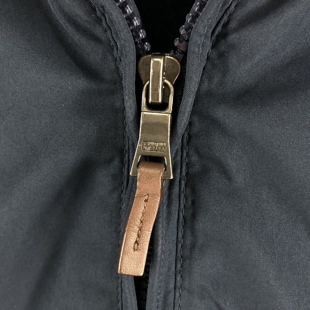 Ralph Lauren POLO RALPH LAUREN padded puffer jacket, men's size S polyester navy blue type Vintage Second Hand