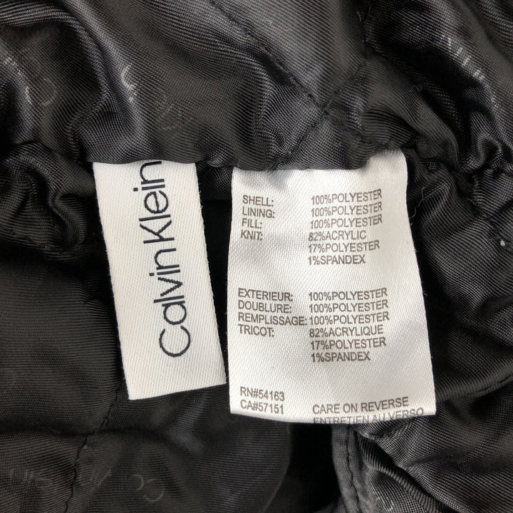 Calvin Klein Ripstop Padded Puffer Jacket, Men's Size L polyester Khaki type Vintage Second Hand