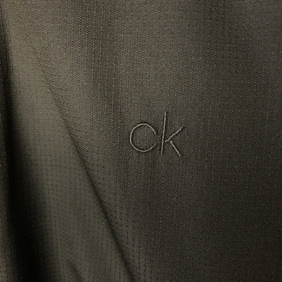 Calvin Klein Ripstop Padded Puffer Jacket, Men's Size L polyester Khaki type Vintage Second Hand