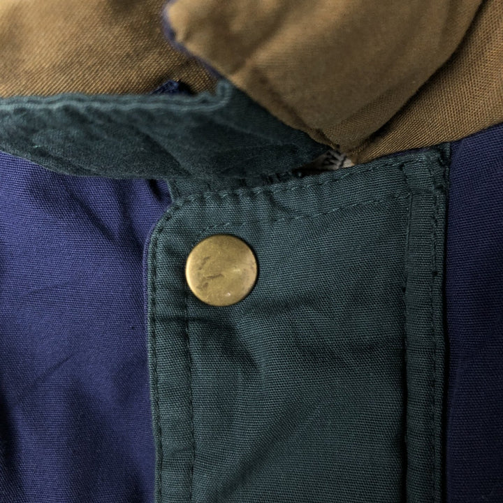 90'S McGREGOR Men's XXL Vintage Padded Puffer Jacket cotton navy blue type Vintage Second Hand