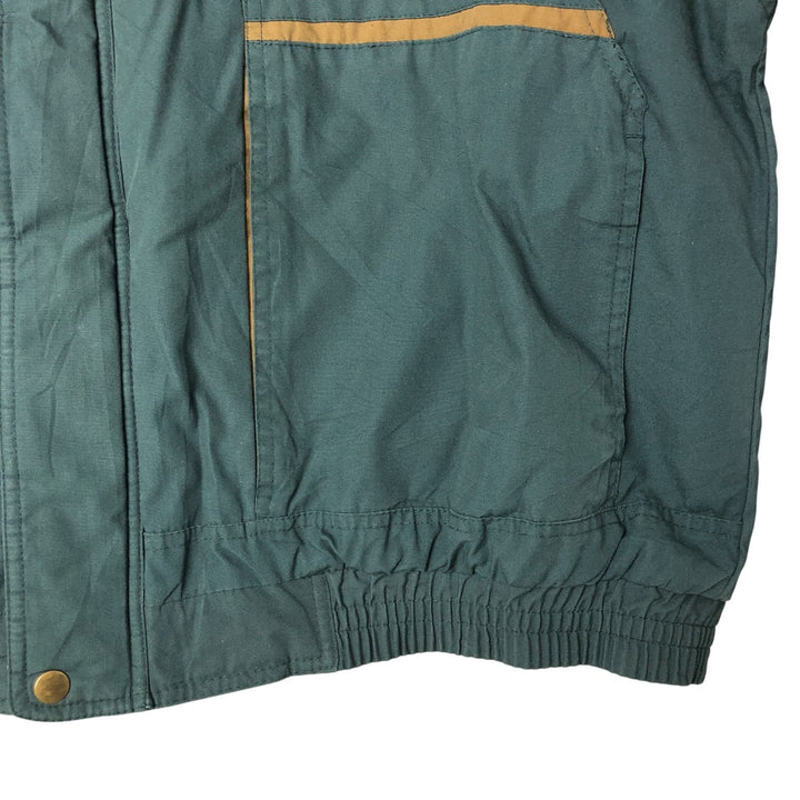 90'S McGREGOR Men's XXL Vintage Padded Puffer Jacket cotton navy blue type Vintage Second Hand