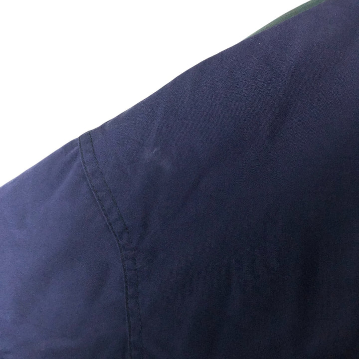 90'S McGREGOR Men's XXL Vintage Padded Puffer Jacket cotton navy blue type Vintage Second Hand