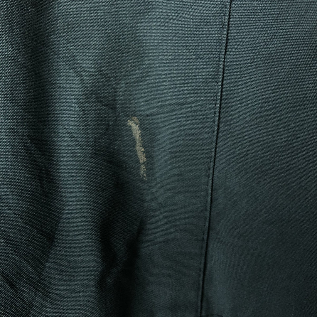 90'S McGREGOR Men's XXL Vintage Padded Puffer Jacket cotton navy blue type Vintage Second Hand