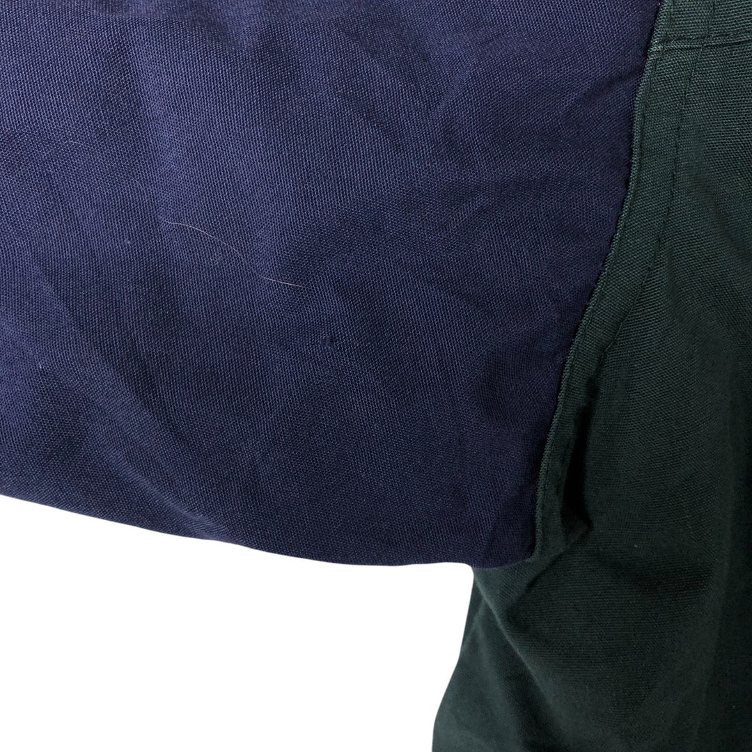 90'S McGREGOR Men's XXL Vintage Padded Puffer Jacket cotton navy blue type Vintage Second Hand