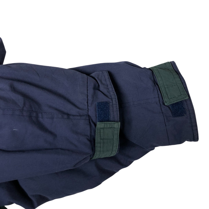 90'S McGREGOR Men's XXL Vintage Padded Puffer Jacket cotton navy blue type Vintage Second Hand