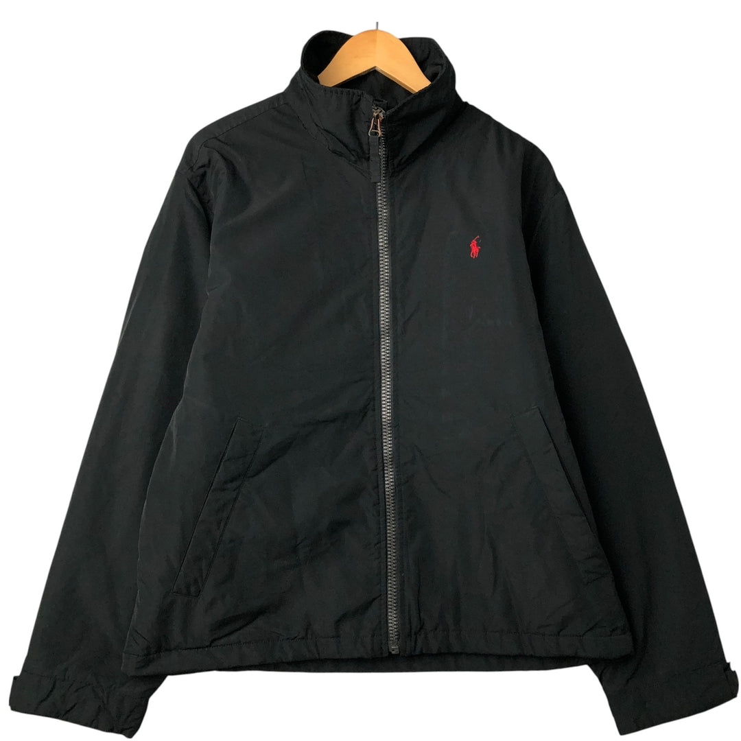 Ralph Lauren POLO by Ralph Lauren padded puffer jacket, men's size L polyester black type Vintage Second Hand