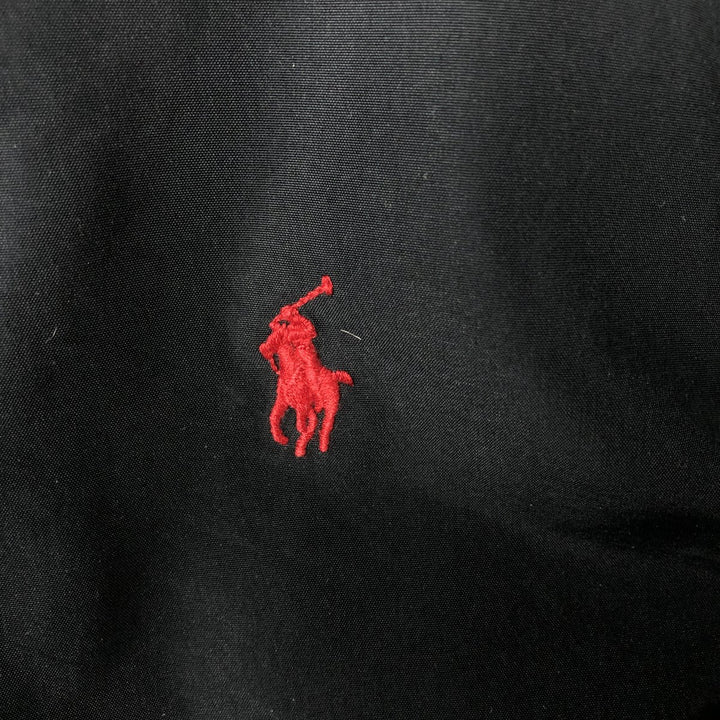 Ralph Lauren POLO by Ralph Lauren padded puffer jacket, men's size L polyester black type Vintage Second Hand