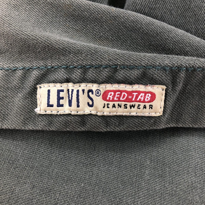 90'S Levi's Long Sleeve Denim Shirt, Men's XL, Vintage unclear green type Vintage Second Hand