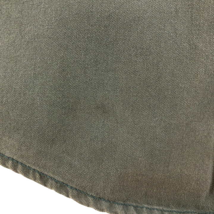 90'S Levi's Long Sleeve Denim Shirt, Men's XL, Vintage unclear green type Vintage Second Hand
