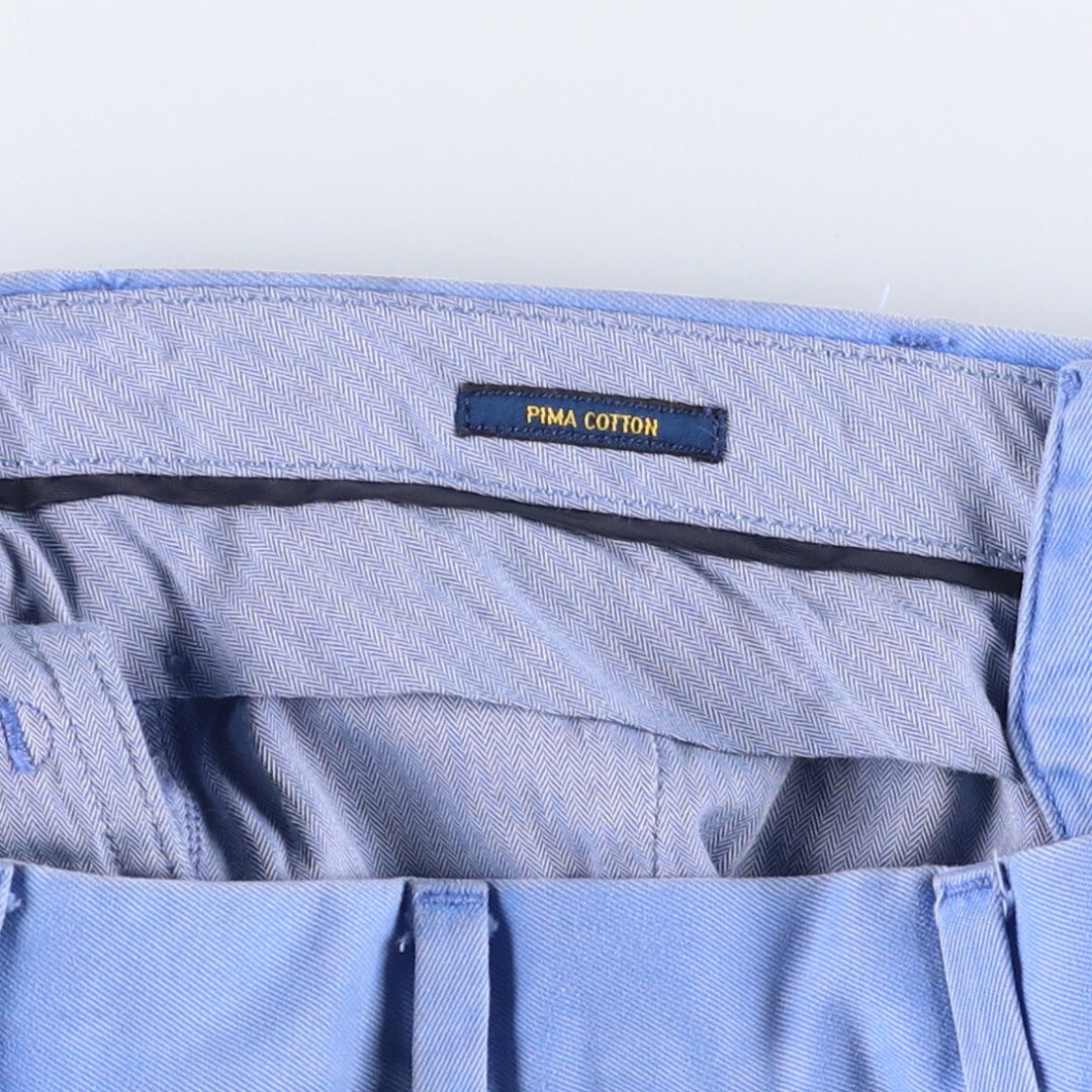 Ralph Lauren POLO RALPH LAUREN STRAIGHT FIT Chino Shorts Shorts Women's L (w28) cotton Blue type light blue Vintage Second Hand