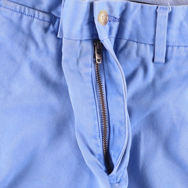 Ralph Lauren POLO RALPH LAUREN STRAIGHT FIT Chino Shorts Shorts Women's L (w28) cotton Blue type light blue Vintage Second Hand