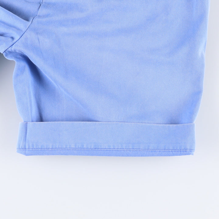 Ralph Lauren POLO RALPH LAUREN STRAIGHT FIT Chino Shorts Shorts Women's L (w28) cotton Blue type light blue Vintage Second Hand