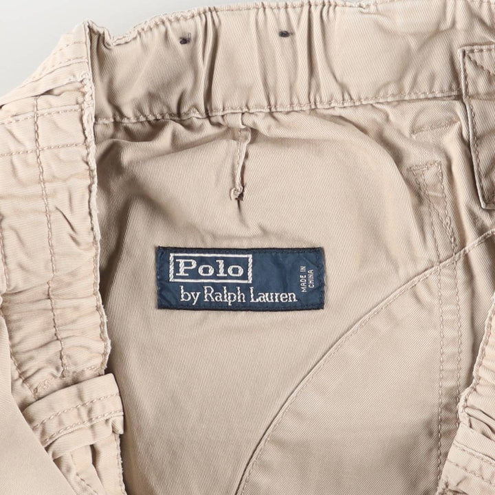 Ralph Lauren POLO by Ralph Lauren cargo shorts, short pants, men's size S cotton Beige type Vintage Second Hand