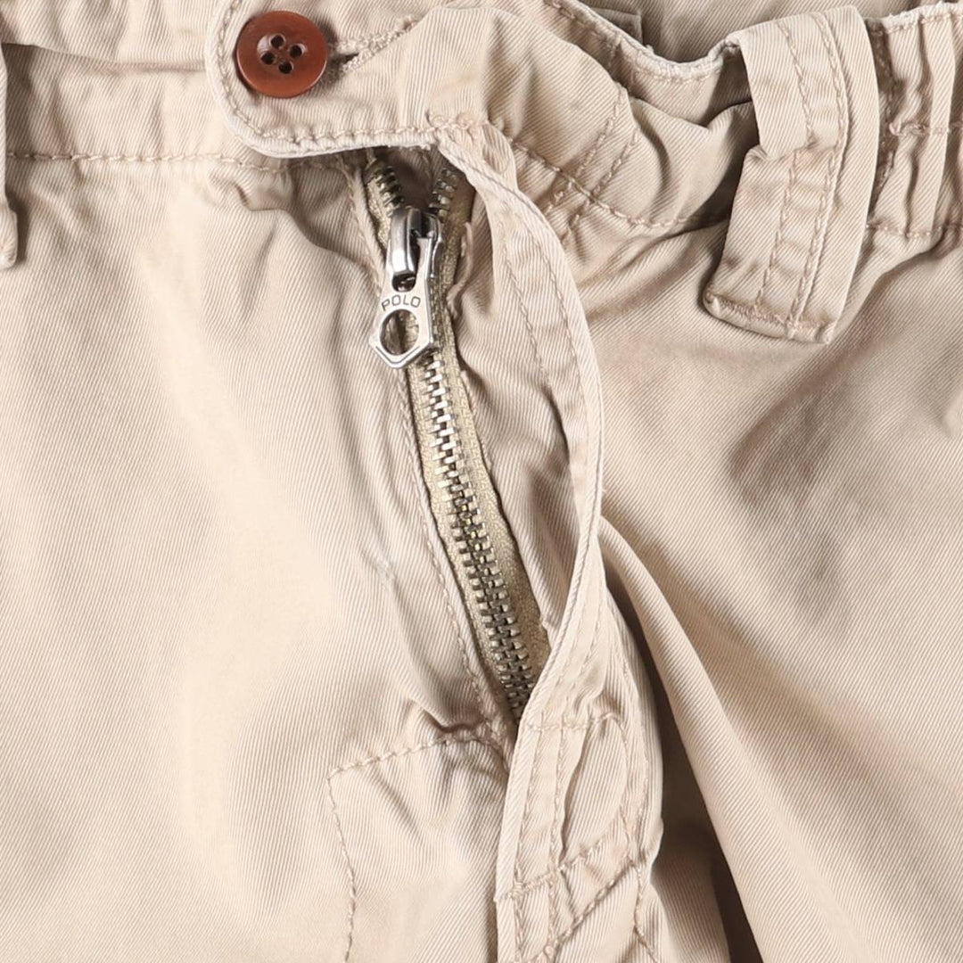 Ralph Lauren POLO by Ralph Lauren cargo shorts, short pants, men's size S cotton Beige type Vintage Second Hand