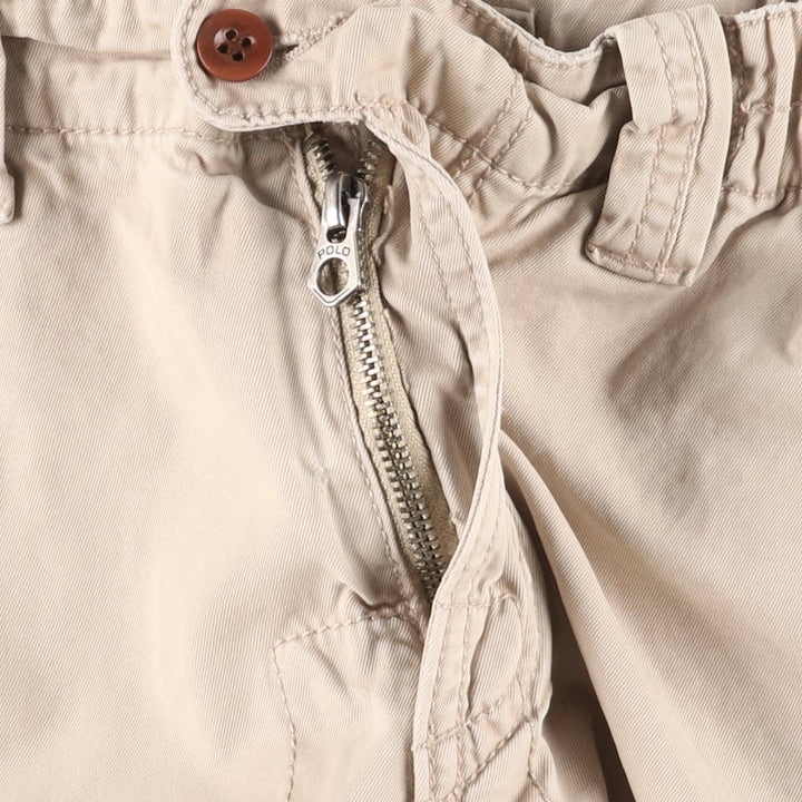 Ralph Lauren POLO by Ralph Lauren cargo shorts, short pants, men's size S cotton Beige type Vintage Second Hand