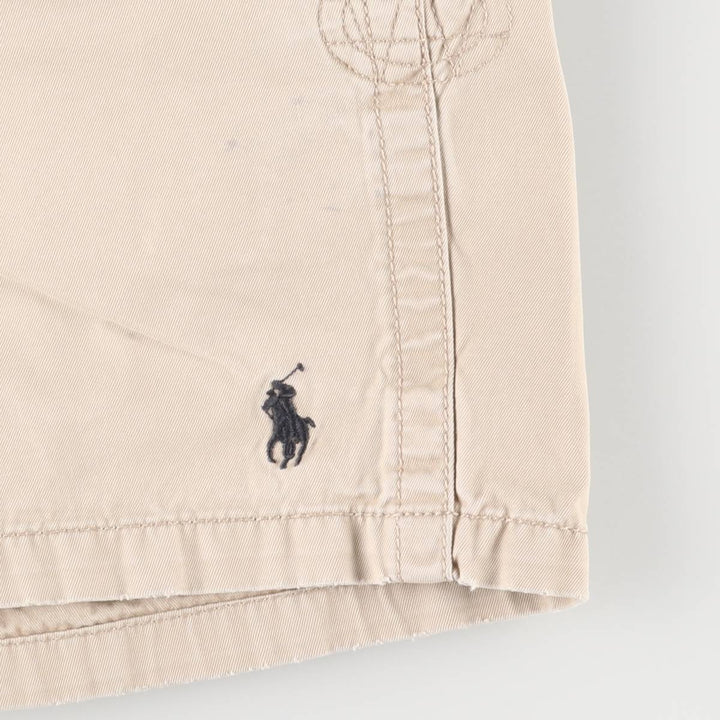Ralph Lauren POLO by Ralph Lauren cargo shorts, short pants, men's size S cotton Beige type Vintage Second Hand