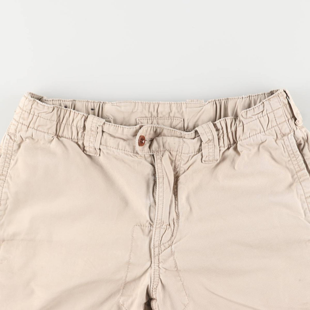 Ralph Lauren POLO by Ralph Lauren cargo shorts, short pants, men's size S cotton Beige type Vintage Second Hand