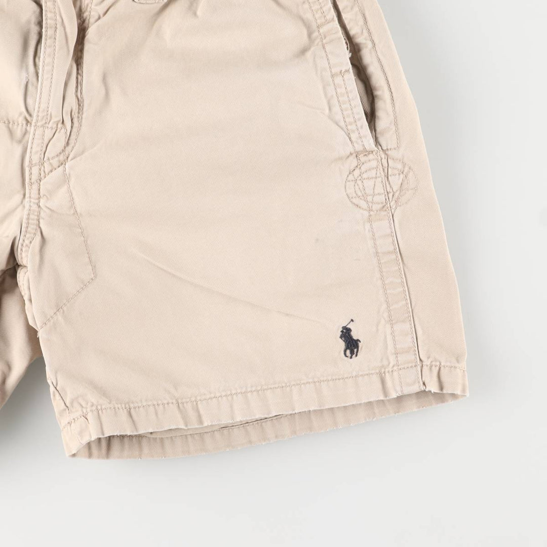 Ralph Lauren POLO by Ralph Lauren cargo shorts, short pants, men's size S cotton Beige type Vintage Second Hand