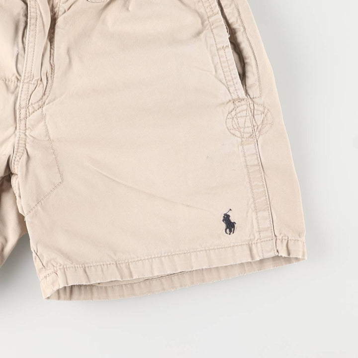 Ralph Lauren POLO by Ralph Lauren cargo shorts, short pants, men's size S cotton Beige type Vintage Second Hand