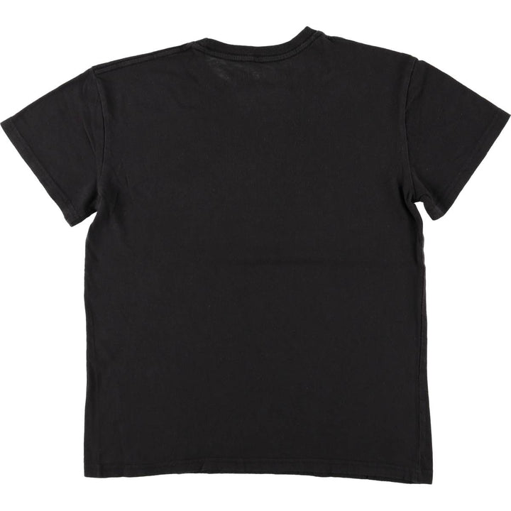 GUNS N' ROSES Guns N' Roses Band T-shirt Band Tee Men's M size cotton black type Vintage Second Hand